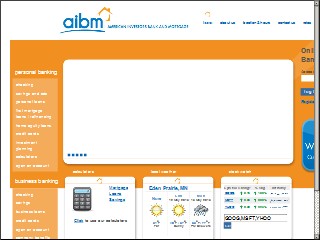 Web site www.aibandm.com, American Investors Bank & Mtg