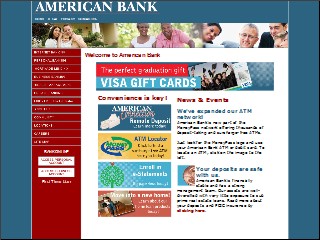 Web site www.americanbankmn.com, American Bank