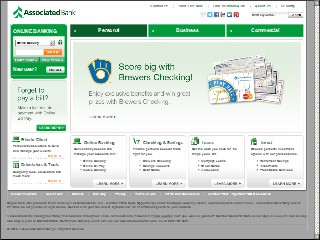 Web site www.associatedbank.com, Associated Bank