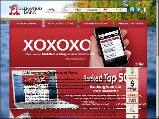 Web site www.deerwoodbank.com, Deerwood Bank