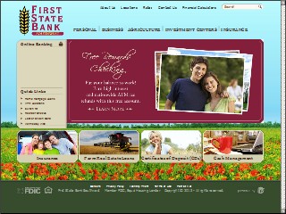 Web site www.firststatebanksw.com, First State Bank Southwest