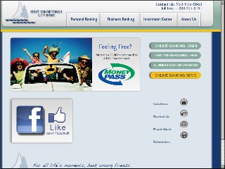 Web site www.fmcbank.com, First Minnetonka City Bank