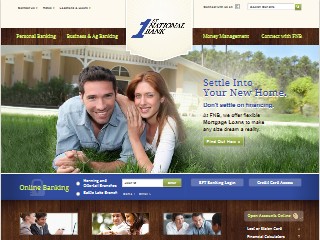 Web site www.fnbbattlelake.com, First National Bank