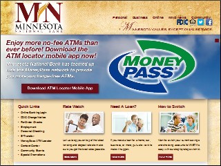 Web site www.fnbsauk.com, First National Bank
