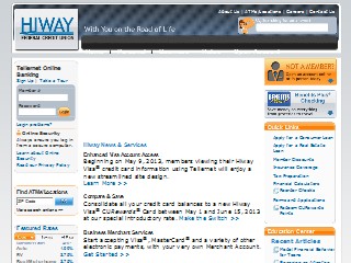 Web site https://www.hiway.org/, Hiway Credit Union - St. Paul Branch