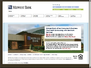 Web site www.midwestbank.net, Midwest Bank