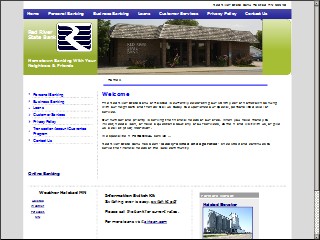 Web site www.redriverbank.com, Red River State Bank