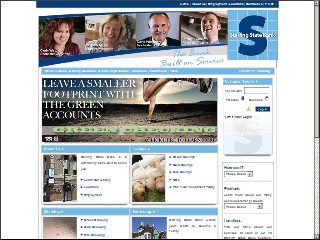 Web site www.sterlingstatebank.com, Sterling State Bank