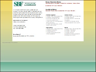 Web site www.tsbf.com, Faribault State Bank