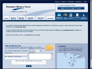 Web site www.watervillebank.com, Citizens State Bank